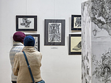 Творчество самарской сотни: в галерее "Новое пространство" открылся вернисаж "Между светом и тьмой"