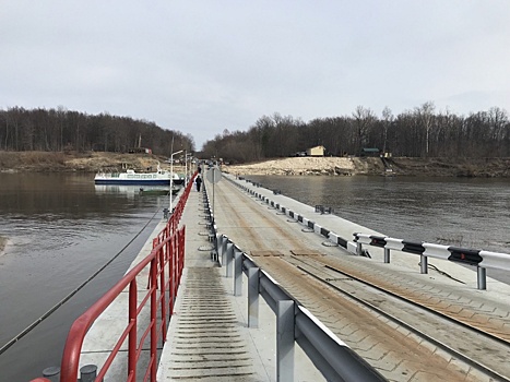 Движение по мосту через Суру в Нижегородской области запустили на месяц раньше