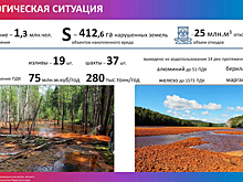 Содержание вредных веществ в реках Кизеловского угольного бассейна превышено в десятки раз