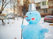 Сотворить сказку: как в одном дворе лепили антивандального снеговика и котика