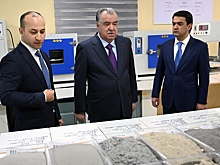 Эмомали Рахмон открыл в Душанбе три новых промышленных предприятия