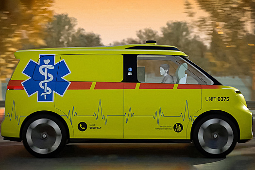 Видео: Volkswagen хочет превратить ID.Buzz в «скорую» без водителя