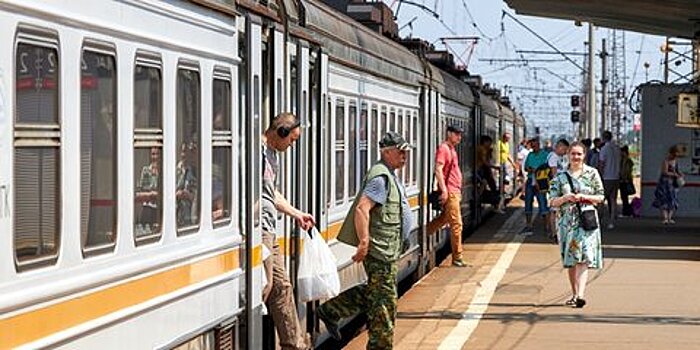 Поезда на Казанском направлении МЖД могут следовать с задержками из-за схода колесной пары электрички