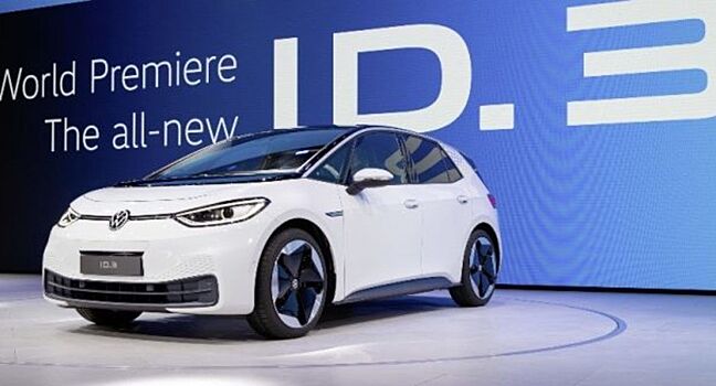 Фирма Bridgestone разработала шины для Volkswagen ID.3