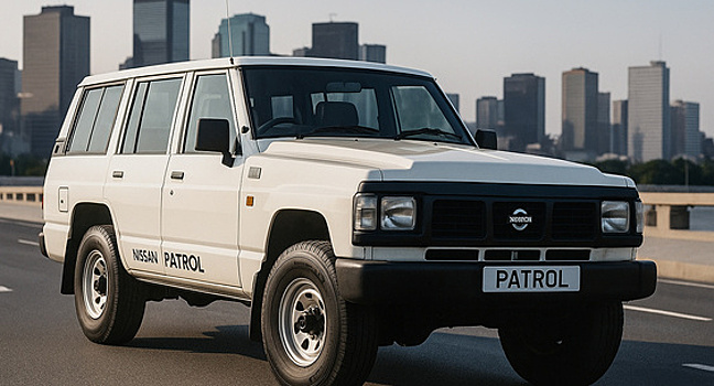 В РФ продают почти новый Nissan Patrol 1991 года