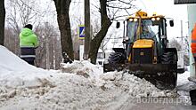 Более 12 тысяч кубов снега вывезли коммунальщики из Вологды за праздничные выходные