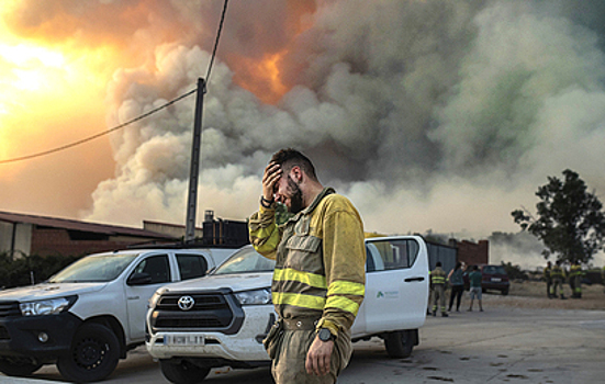 "Катастрофа небывалого масштаба" во Франции видна даже из космоса