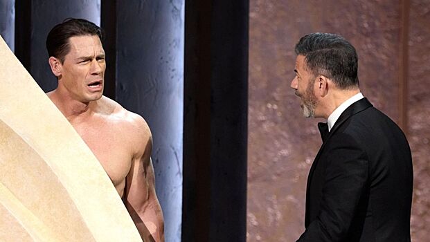 Что чувствовал вышедший голым на «Оскар» Джон Сина