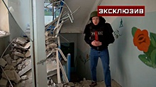 Дыра в крыше и 80 выбитых окон: кадры пострадавшей от обстрела школы в Донецке