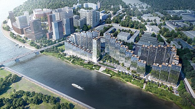 Архсовет Москвы одобрил концепцию второго этапа ЖК «Береговой» на западе столицы