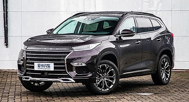 Первые CheryExeed TXL поставлены на учет в России