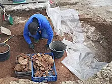 В Крыму археологи нашли античный золотой амулет