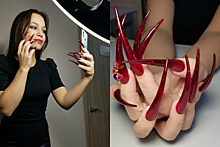 Преподаватель ЧГИК сделала себе ведьмовские ногти в 6 сантиметров