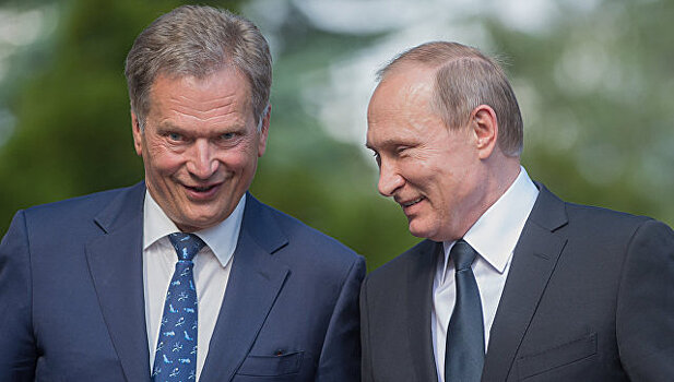 Ниинистё и Путин обсудили безопасность над Балтийским морем