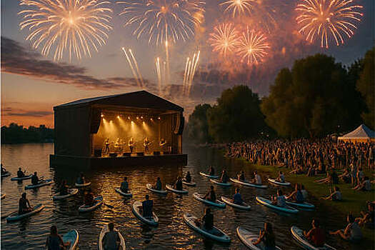 В Строгинском затоне в Москве пройдет фестиваль Zaryad Fest на воде