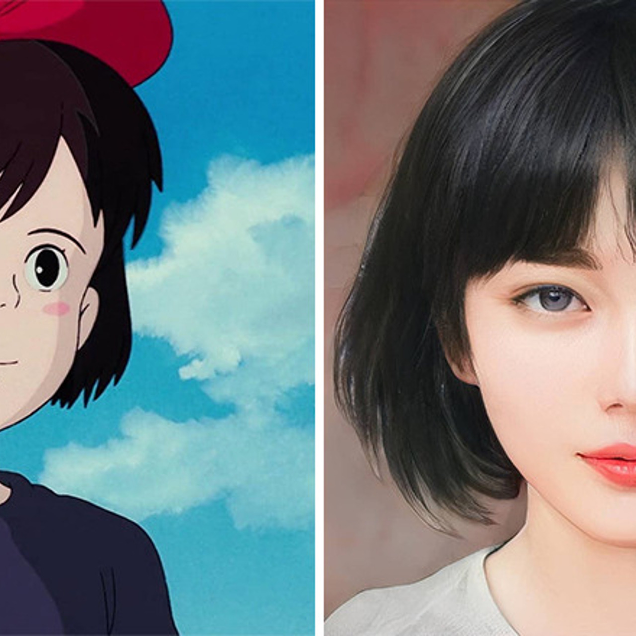 Как выглядит аниме в жизни Person Uses Artificial Intelligence To Bring 30 Anime And Cartoon Characters To