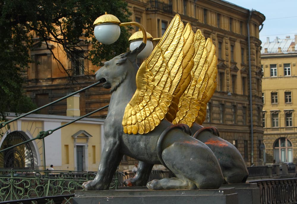 Банковский мост, Санкт-Петербург, Россия, Европа