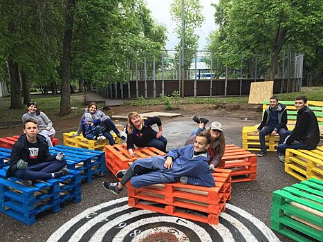 В уфимском парке построили «Арт-городок»