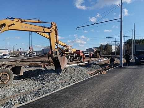 В Екатеринбурге запустят первые трамваи в Солнечный