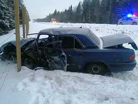 В автомобильной аварии в Вологодском районе пострадал один человек