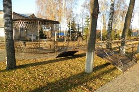 В Княгинине завершено благоустройство центрального парка