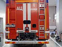 Пожар охватил двухэтажный частный дом в Тимашевске