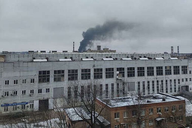 В Химках произошел крупный пожар