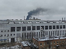 В Химках произошел крупный пожар