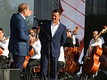 Губернатор Андрей Воробьев побывал на фестивале «Лето. Музыка. Музей»