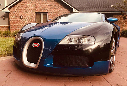 Копию Bugatti Veyron оценили в 20 раз дешевле оригинала
