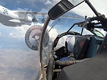 Минобороны показало кадры работы российских Су-30СМ