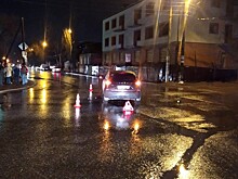 В Астрахани пешеход пострадал под колесами автомобиля