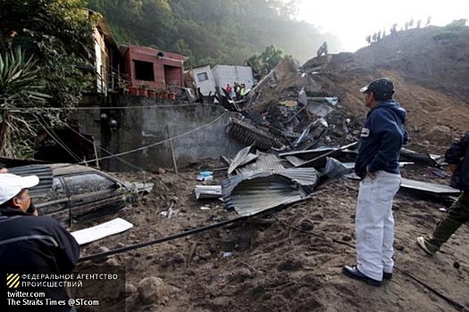 Жертвами оползня в Гватемале стали 107 человек