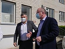 Глава Буйнакского района ознакомились с условиями пребывания и лечения больных в стационаре
