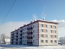 В посёлке Прогресс построили второй дом для переселенцев из аварийного жилья  благодаря нацпроекту