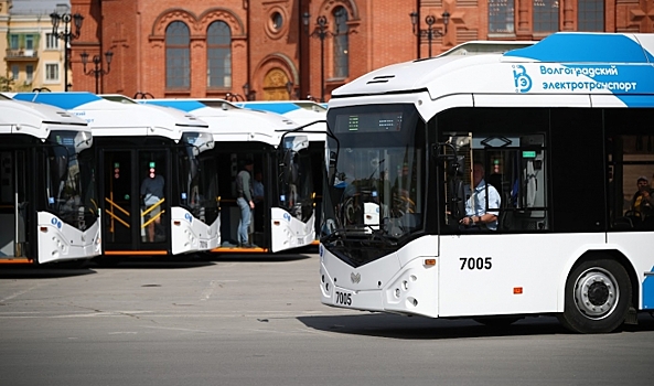 В Волгограде 9 мая 300 тысяч человек пользовались общественным транспортом