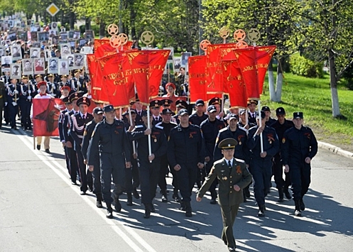 Более 3,5 тыс. человек прошли в «Бессмертном полку» в Горно-Алтайске