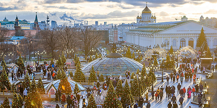 Москвичи оценили фестиваль «Путешествие в Рождество»