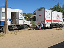 «Поезд здоровья» направился в Икрянинский район