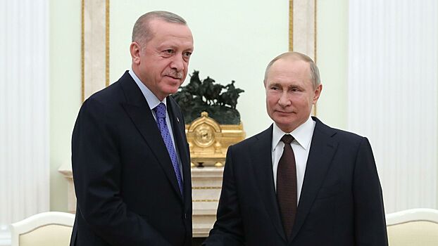 Эрдоган оценил результаты переговоров с Путиным