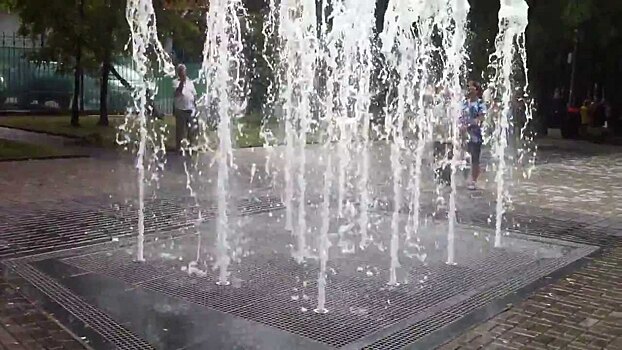 В Казани водителя лишили прав за катание по фонтану