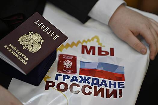Максим Егоров в День Конституции вручил жителям региона госнаграды и паспорта граждан России
