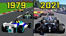 В YouTube появилось видео прогресса гоночных игр F1, который длился более 40 лет