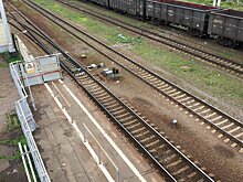 В Крыму под Феодосией повреждено железнодорожное полотно