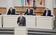 Губернатор Павел Малков выступил с отчетом перед депутатами Рязанской областной Думы