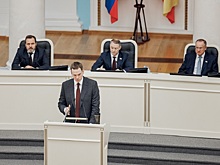 Губернатор Павел Малков выступил с отчетом перед депутатами Рязанской областной Думы