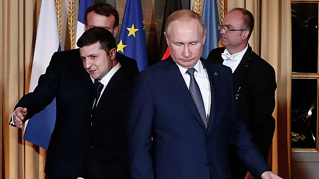 В Кремле назвали условие встречи Путина с Зеленским
