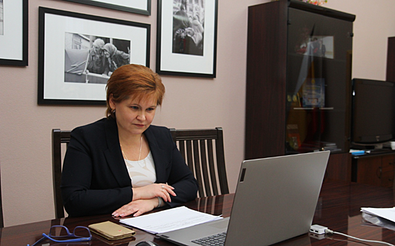 Мэр Рязани провела личный приём в режиме онлайн 
