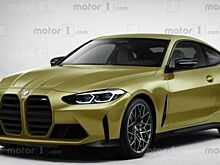 Грядущий BMW M4 Coupe показали на новых рендерах