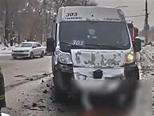 В Тольятти водитель Skoda врезался в автобус